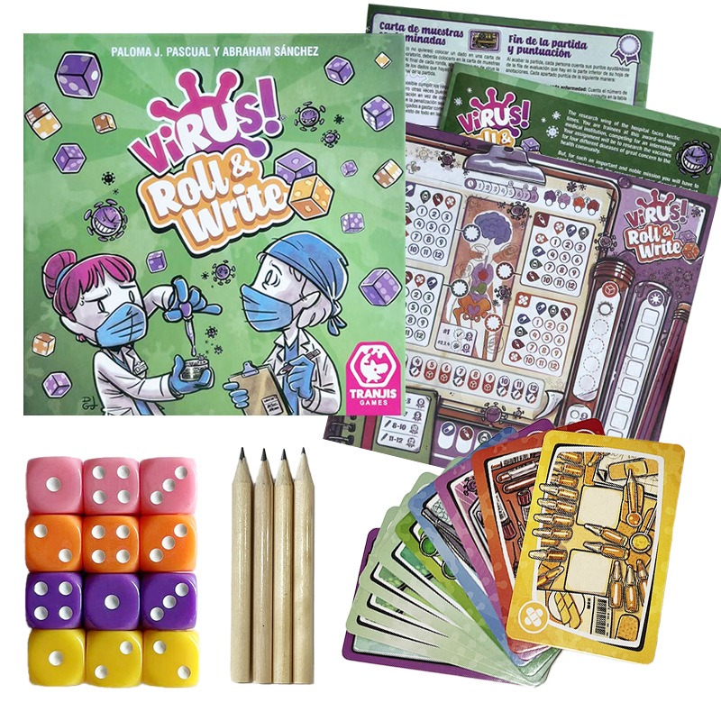 Cocktail Shaker Set - Grenzüberschreitende Virus-Super-Virus-Infektionskarte, interaktives Spielzeug, Auslandsversion, Familienzusammenführungs-Spiel