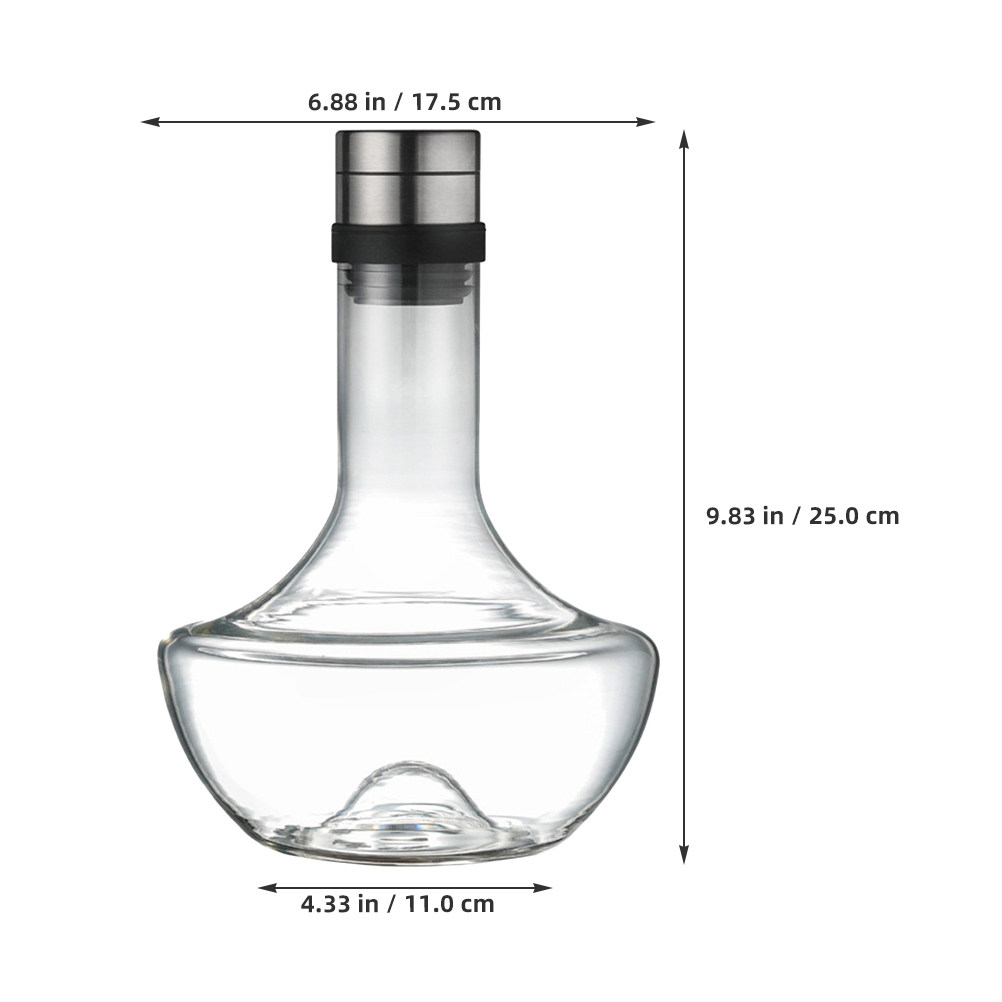 1 Stück Glas-Weindekanter, 100 – Wine Aerator Pour Bewertung und Preis