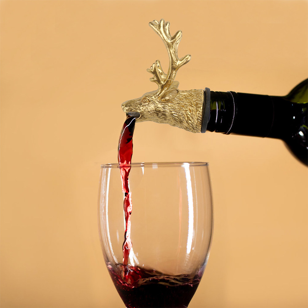 Lebensechter Hirschkopf-Weinau – Wine Aerator Pour Bewertung und Preis